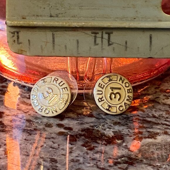Chanel Stud Earrings - Picture 1 of 7
